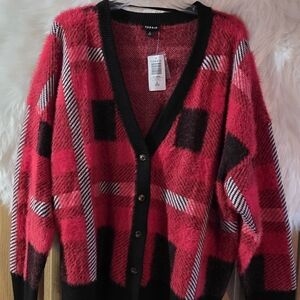 Torrid Luxe Cozy Eyelash Drop Shoulder Cropped Cardigan